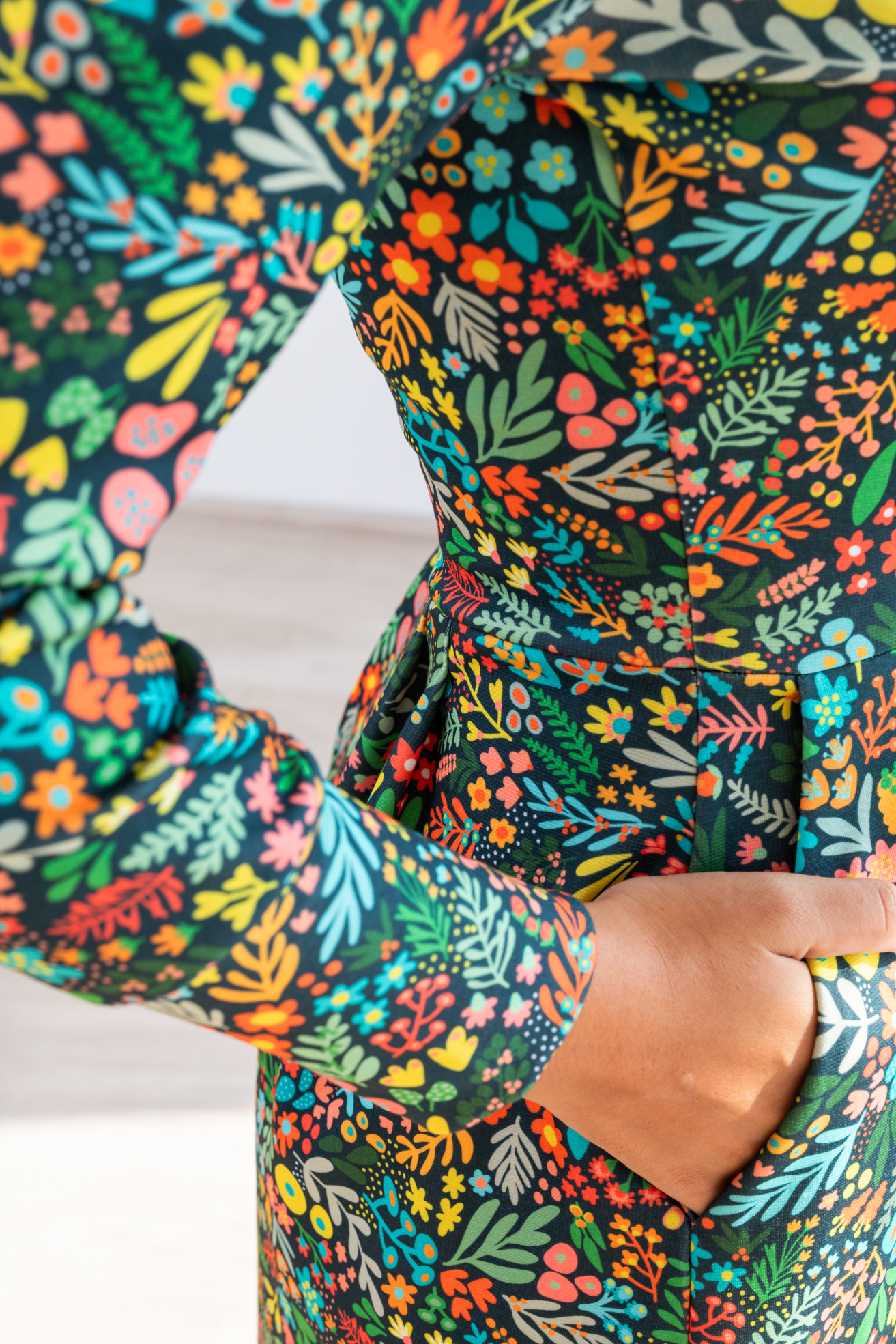 Vestido Flower Tapestry