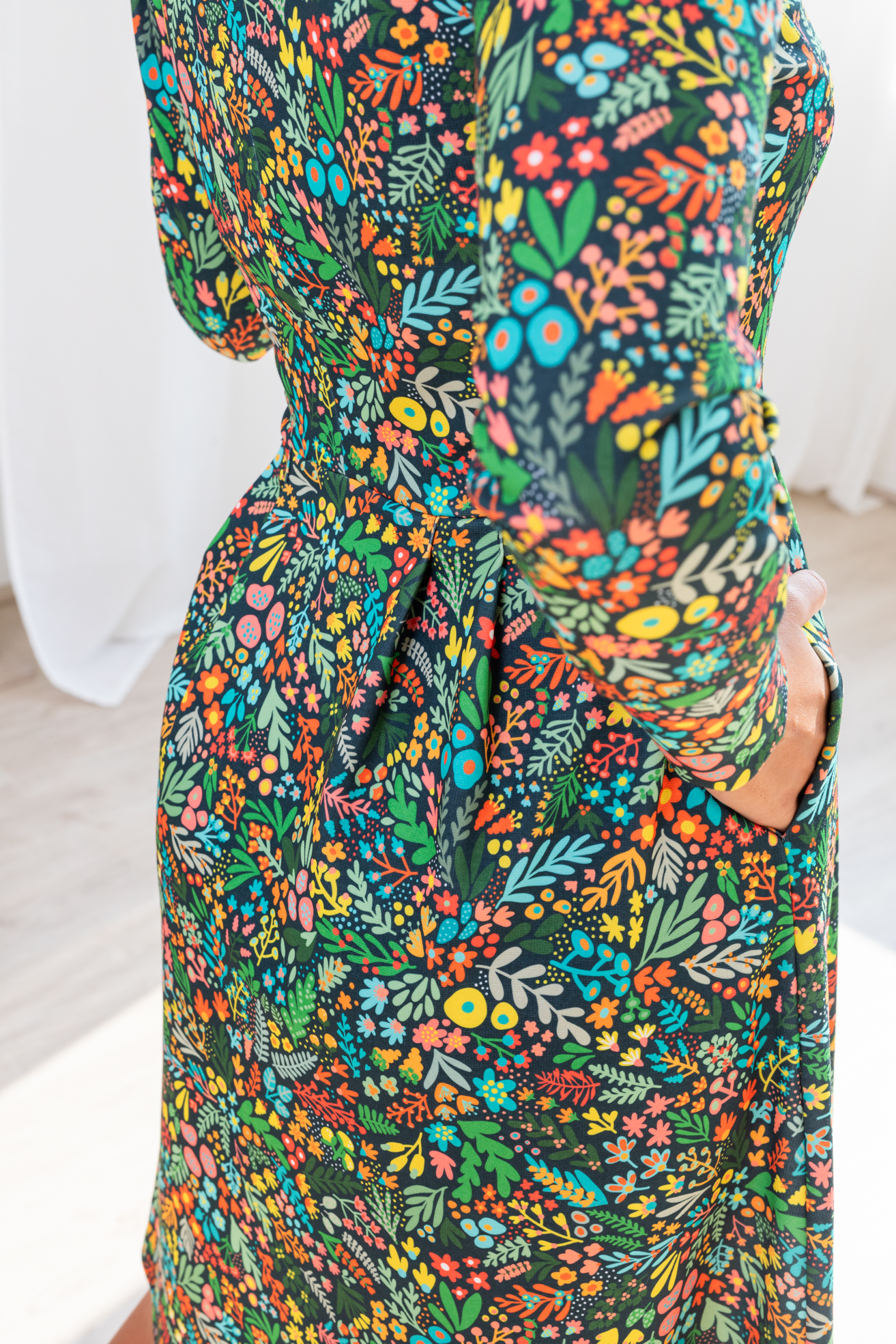 Vestido Flower Tapestry
