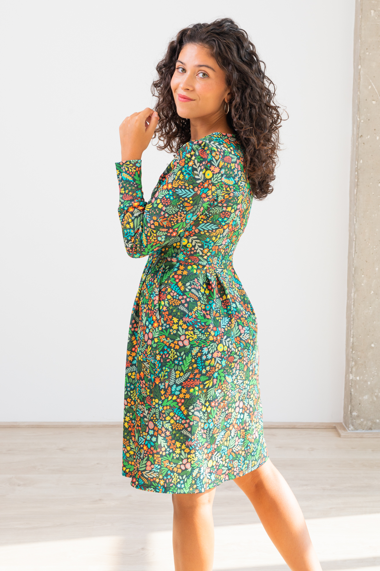 Vestido Flower Tapestry