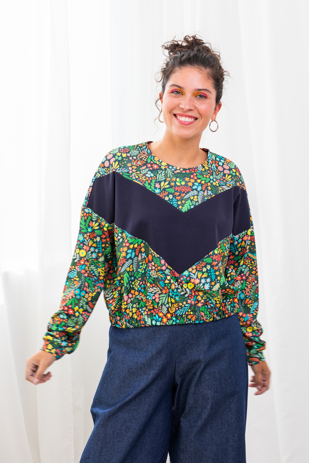 Sudadera Flower Tapestry