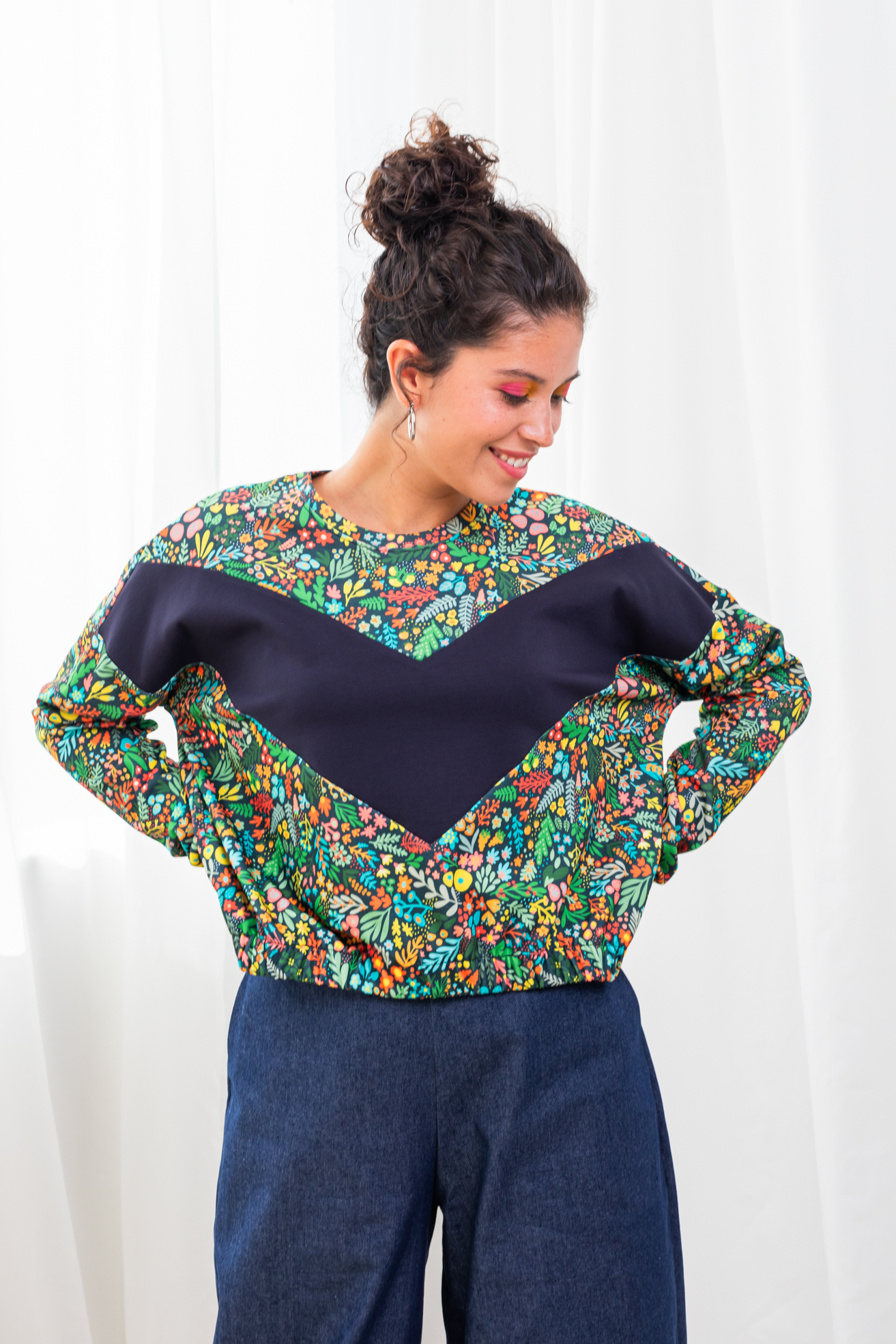 Sudadera Flower Tapestry