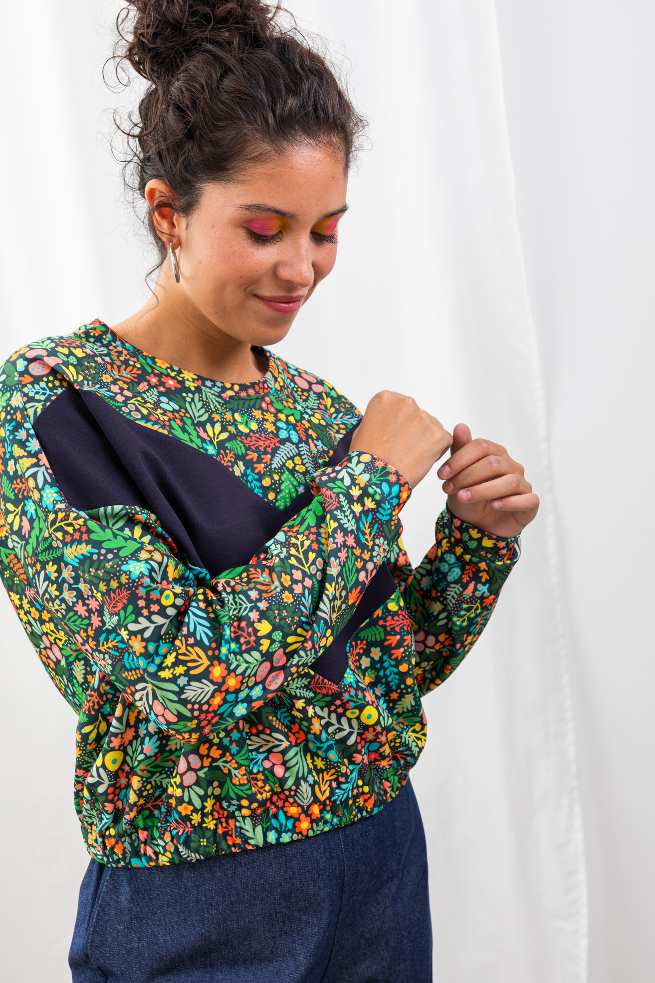 Sudadera Flower Tapestry