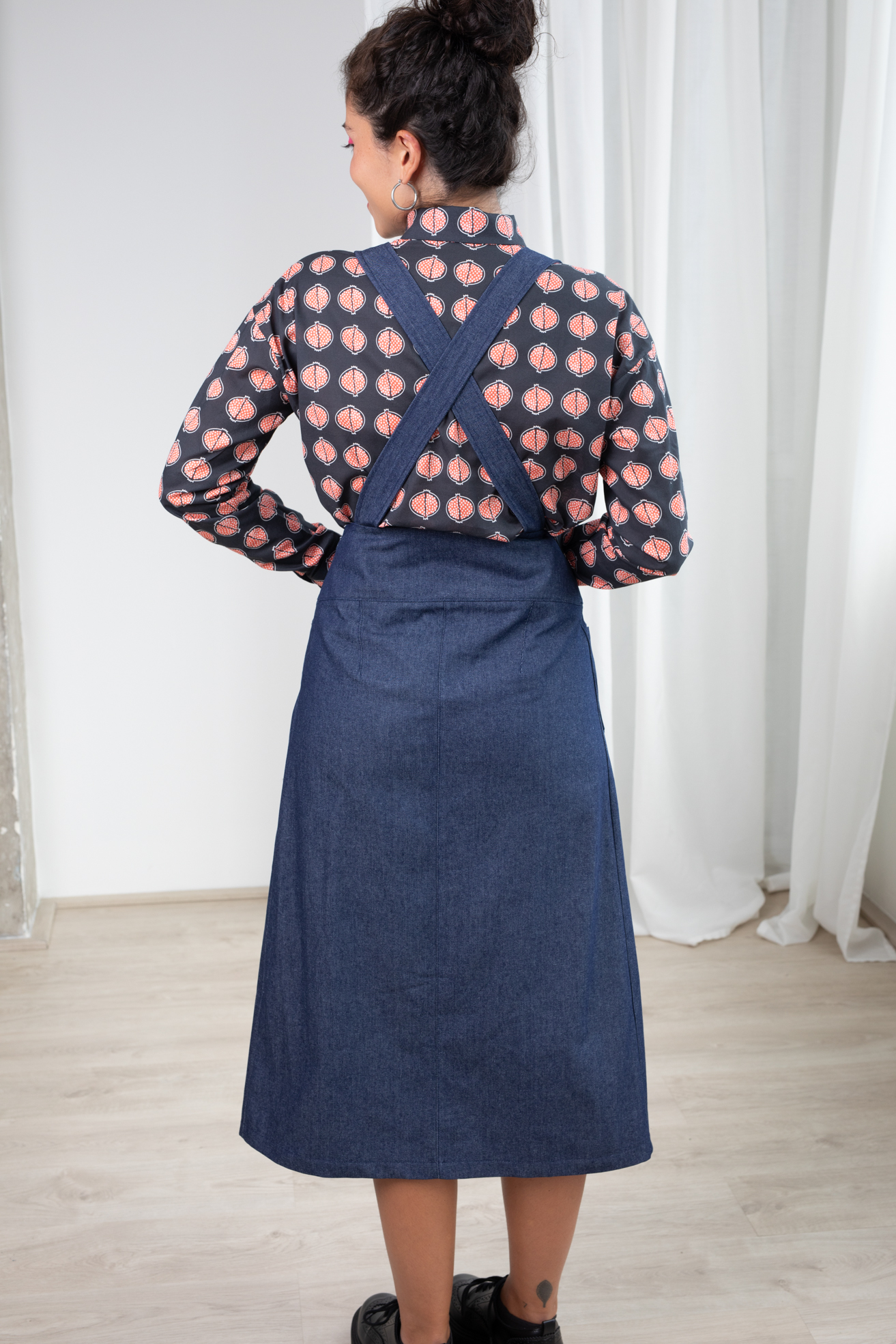 Falda Tirantes Denim
