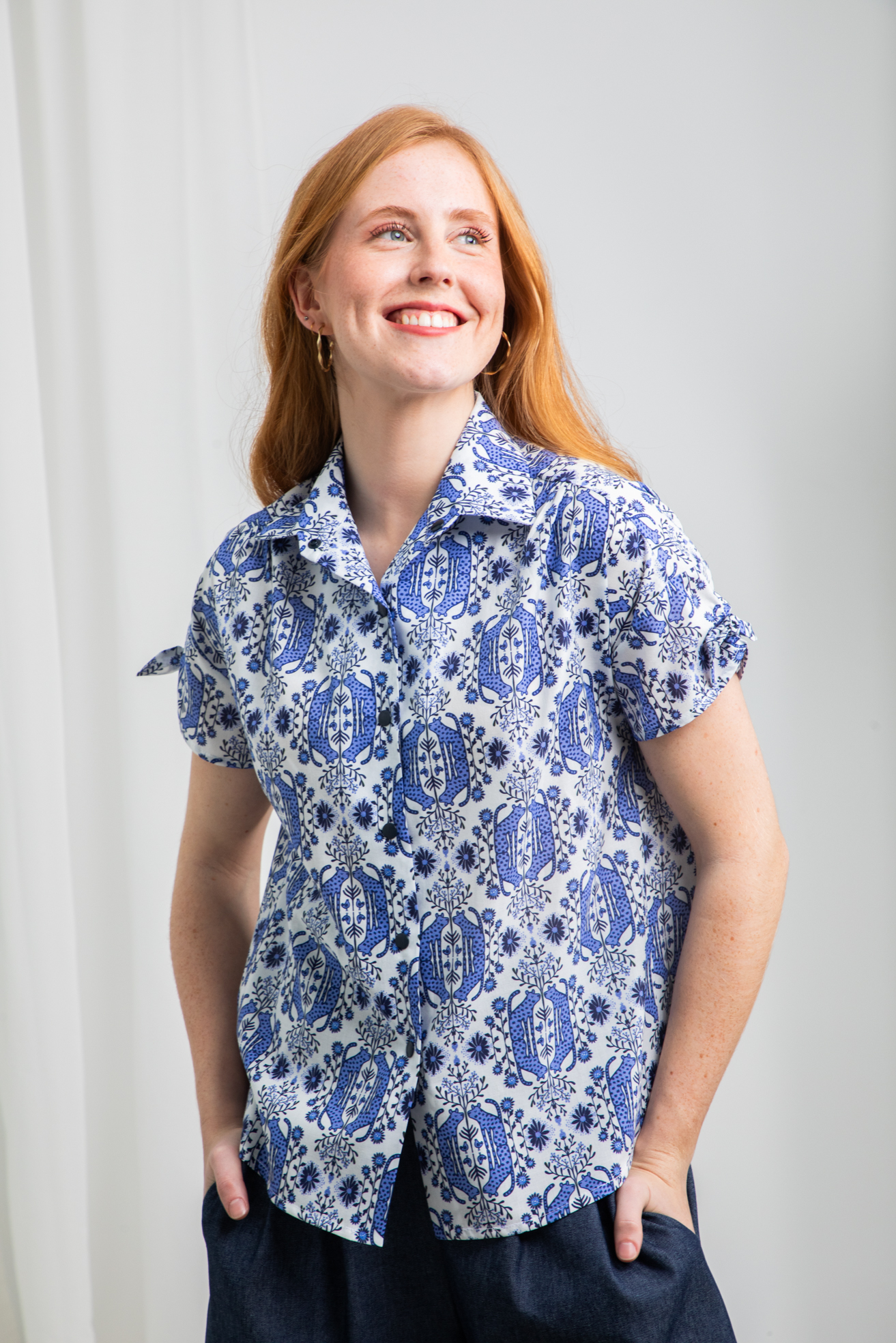 Camisa Leopard Tiles