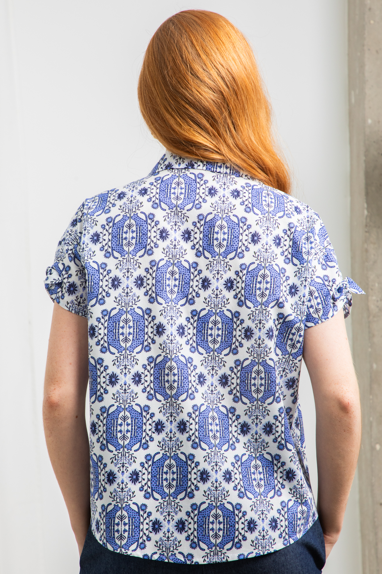 Camisa Leopard Tiles