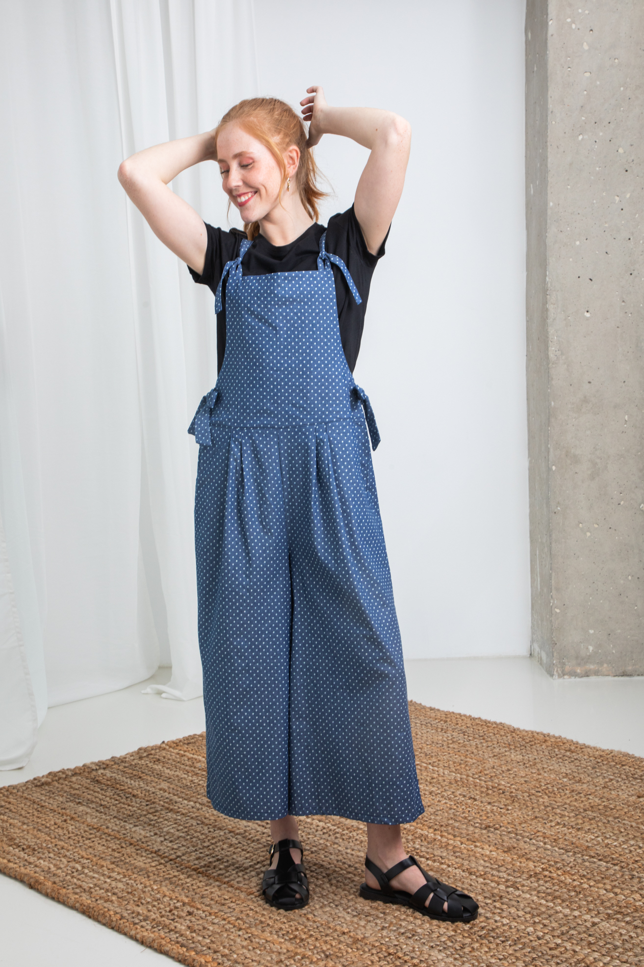 Peto Denim Lunares