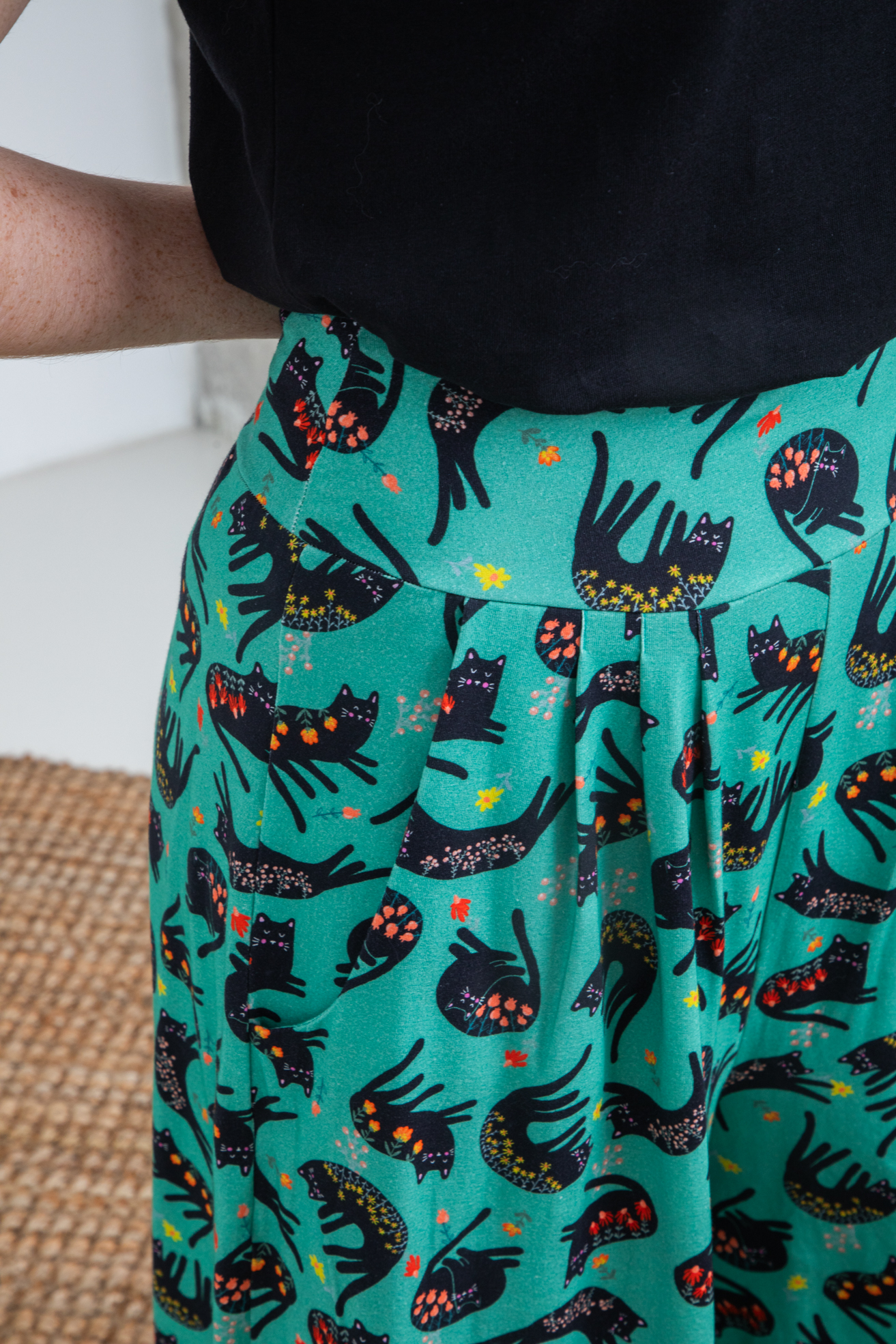 Pantalón Cat&Flowers