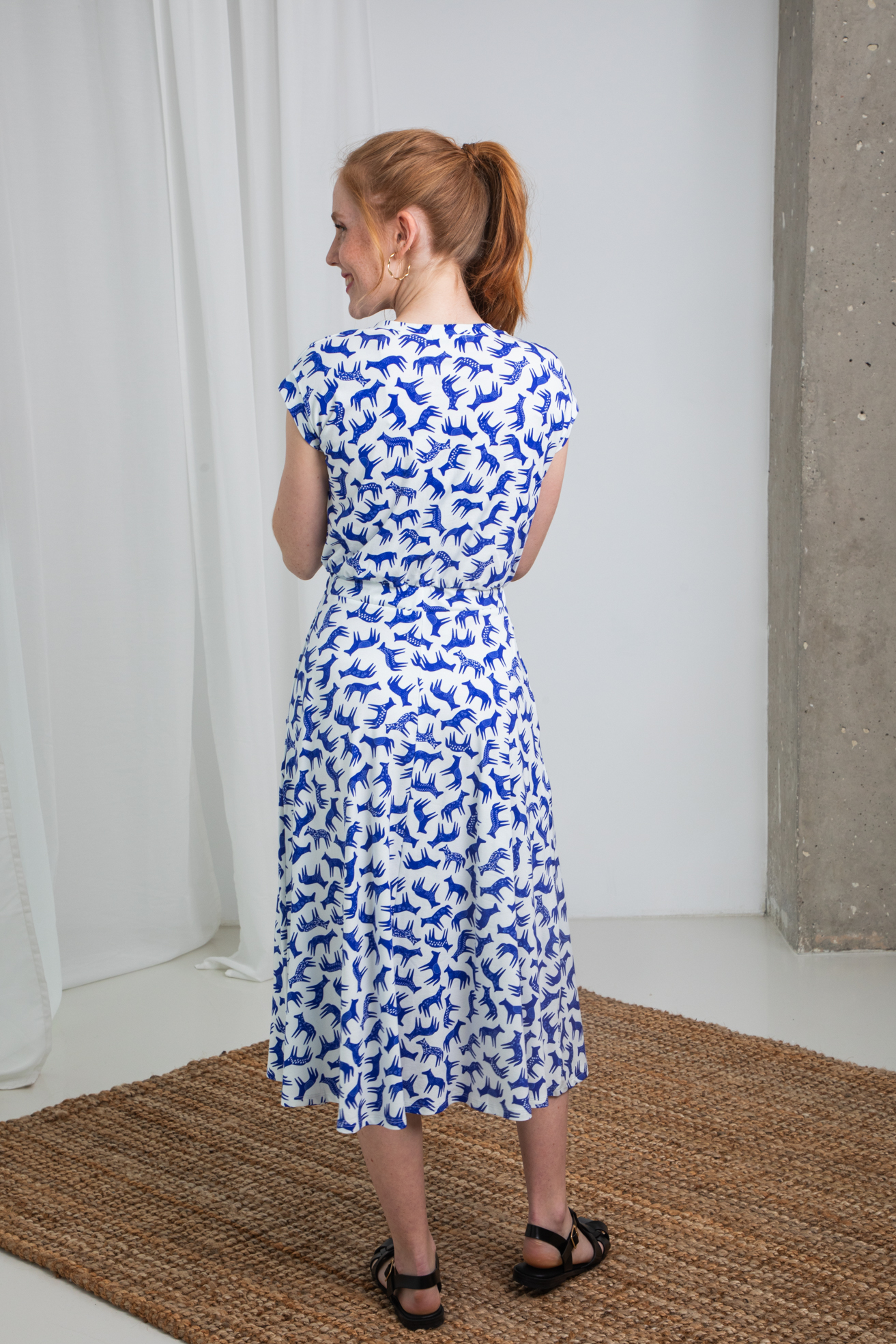 Vestido Blue Horses