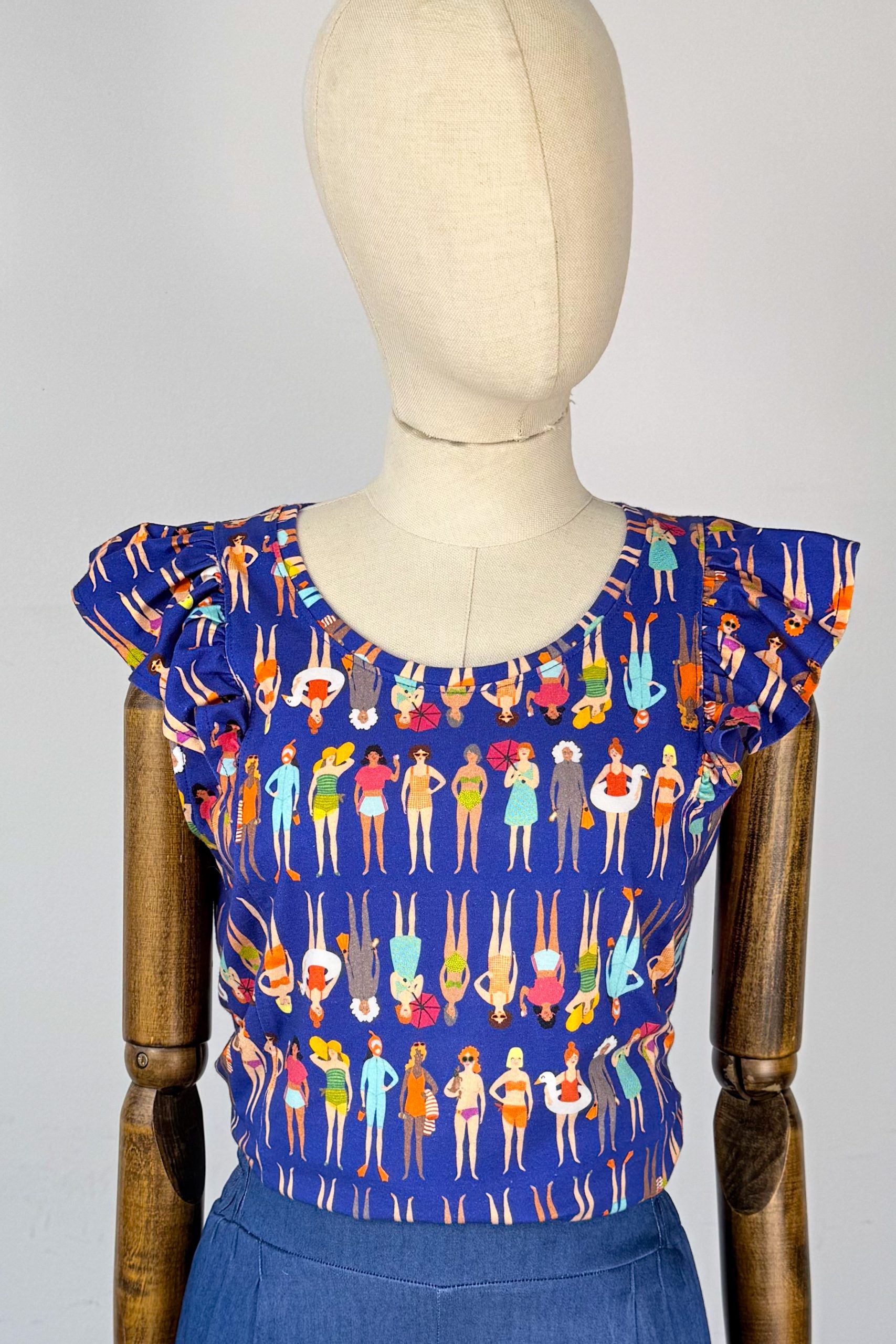 Top Volantes Beach Mood M/L