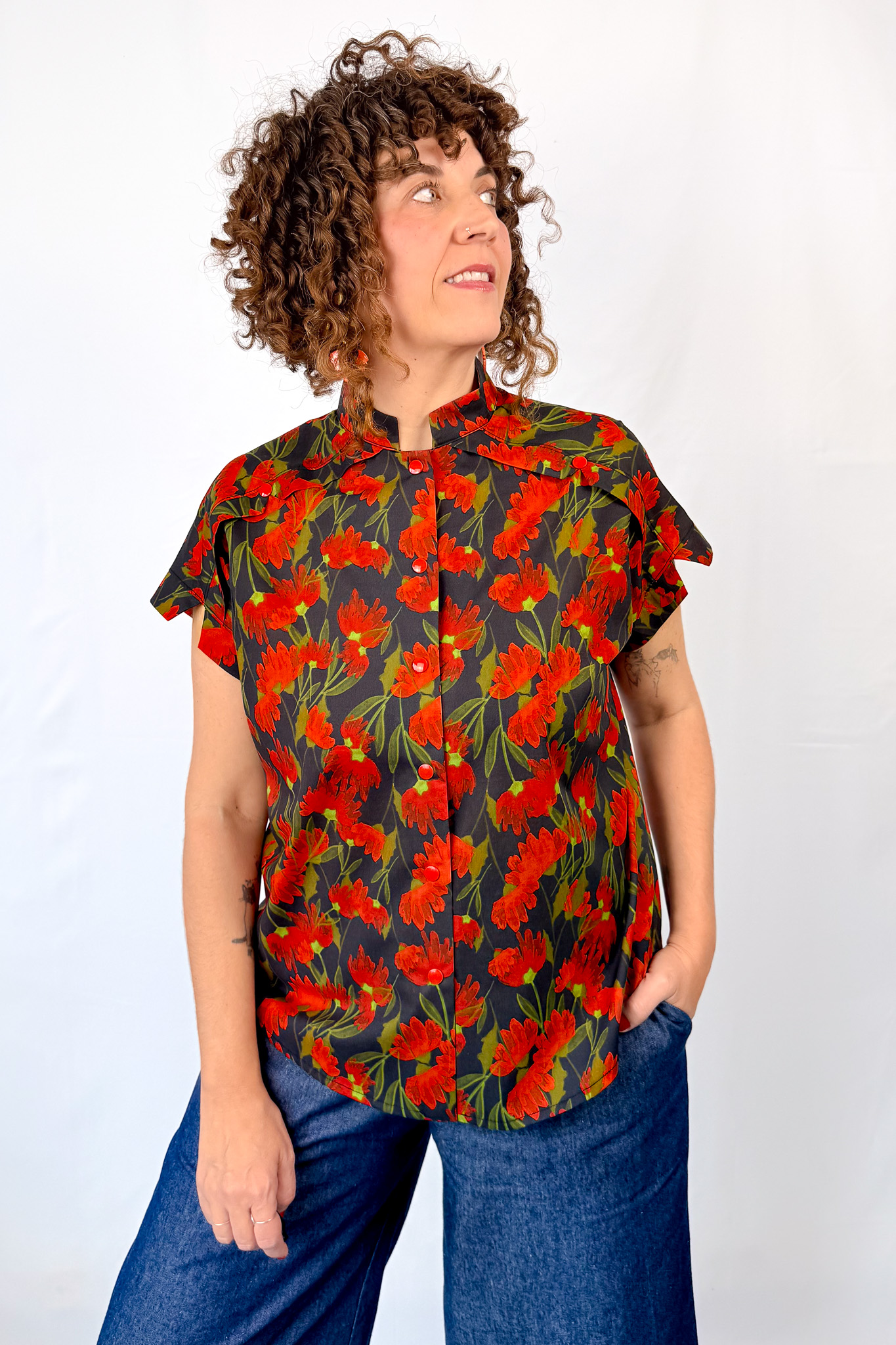 Camisa Poppies