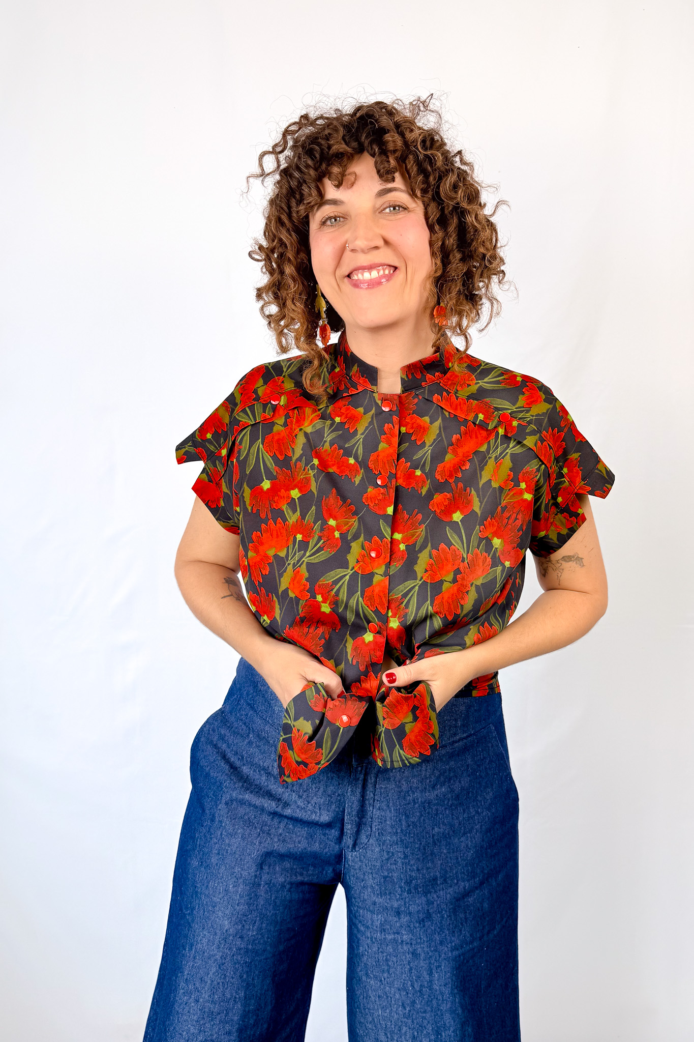 Camisa Poppies