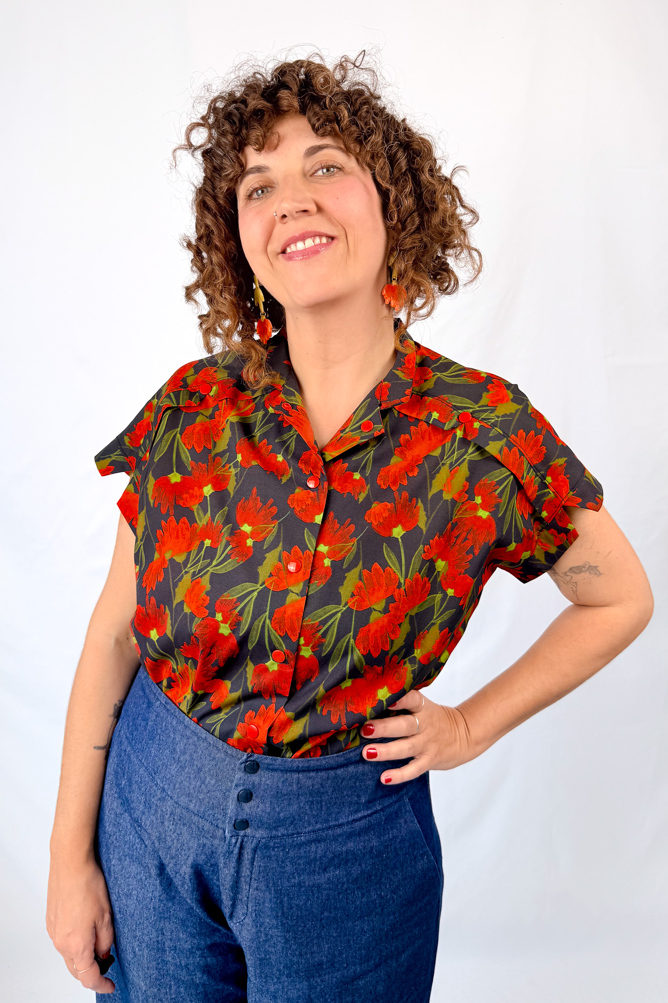 Camisa Poppies