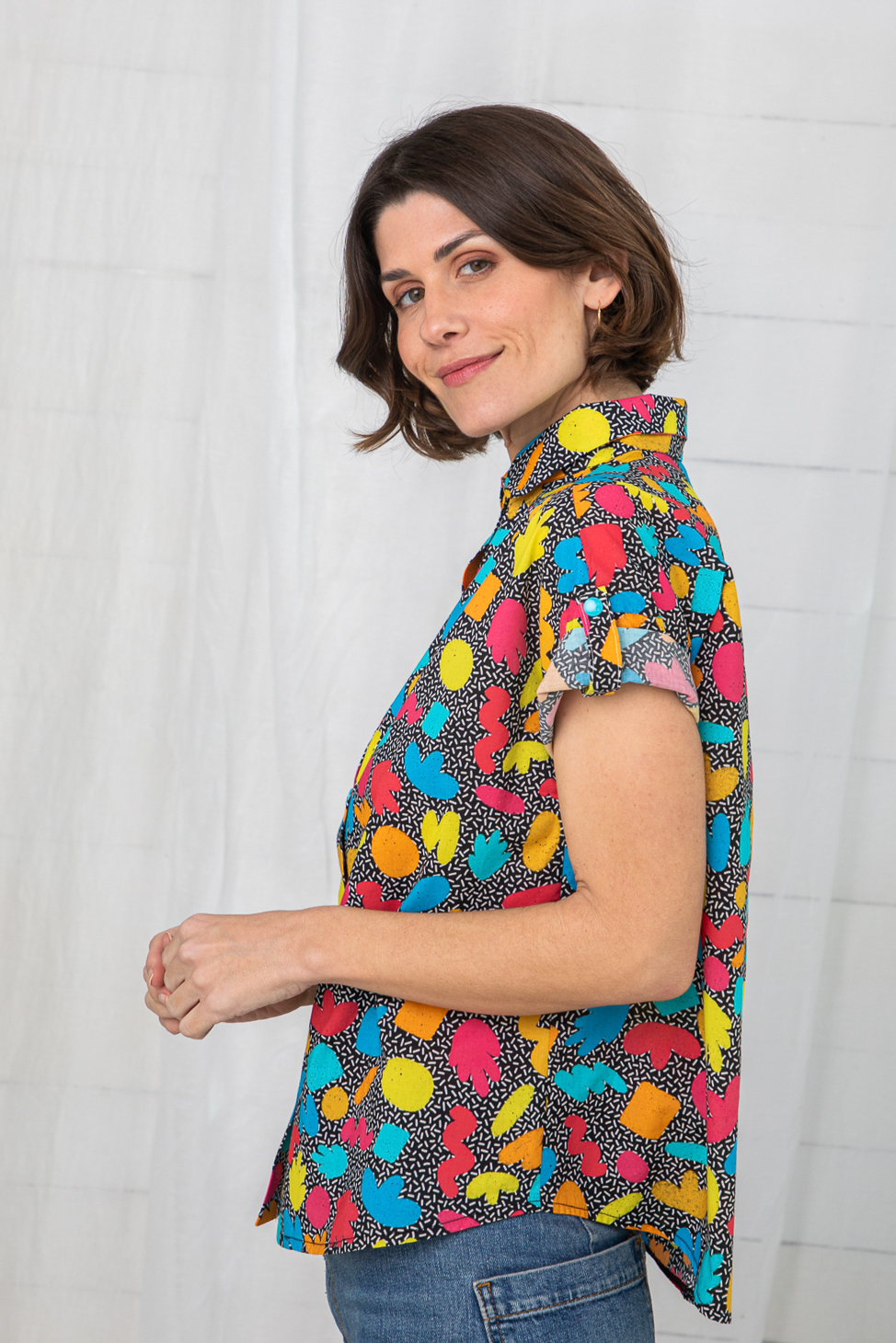 Camisa Fluor Shapes