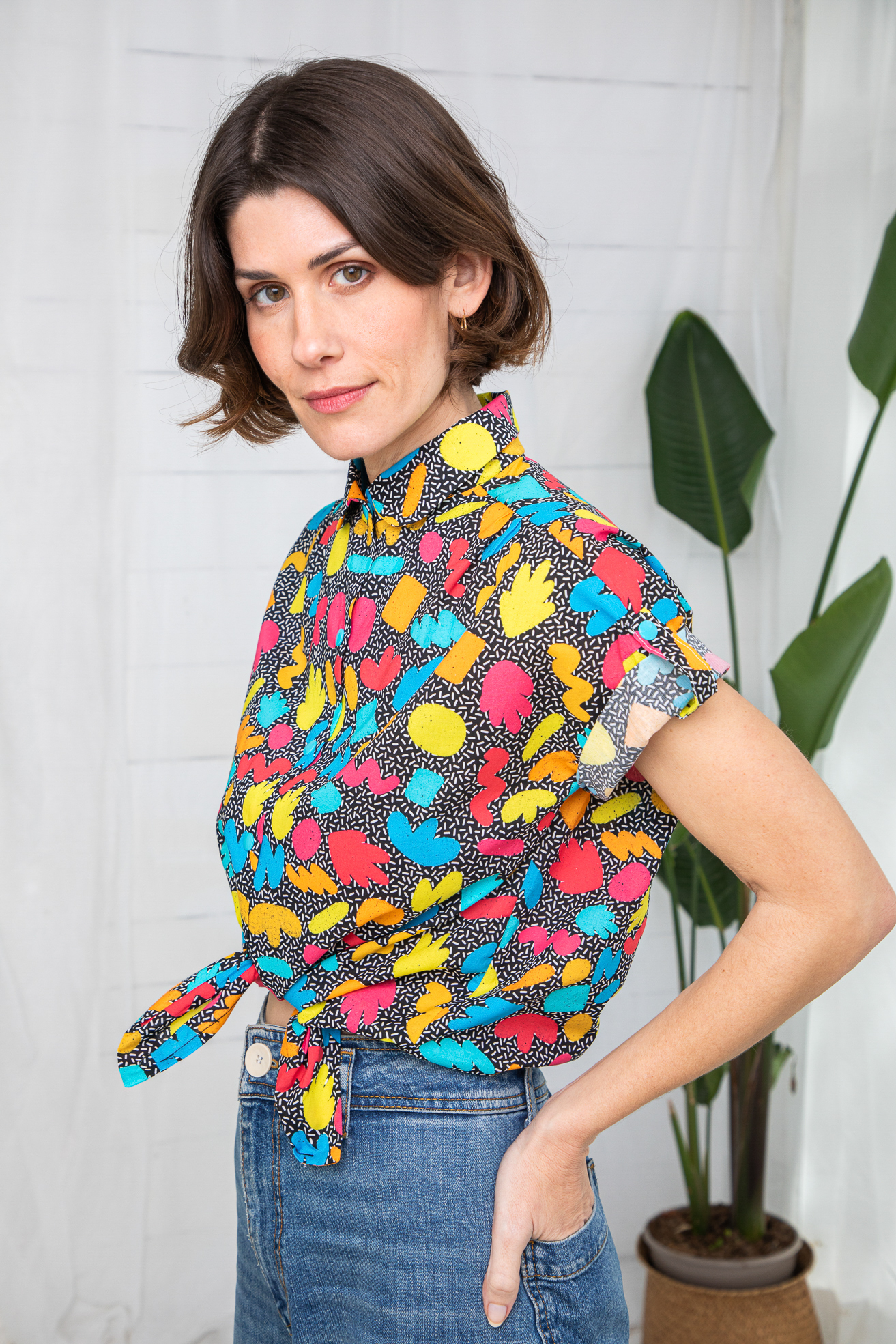 Camisa Fluor Shapes