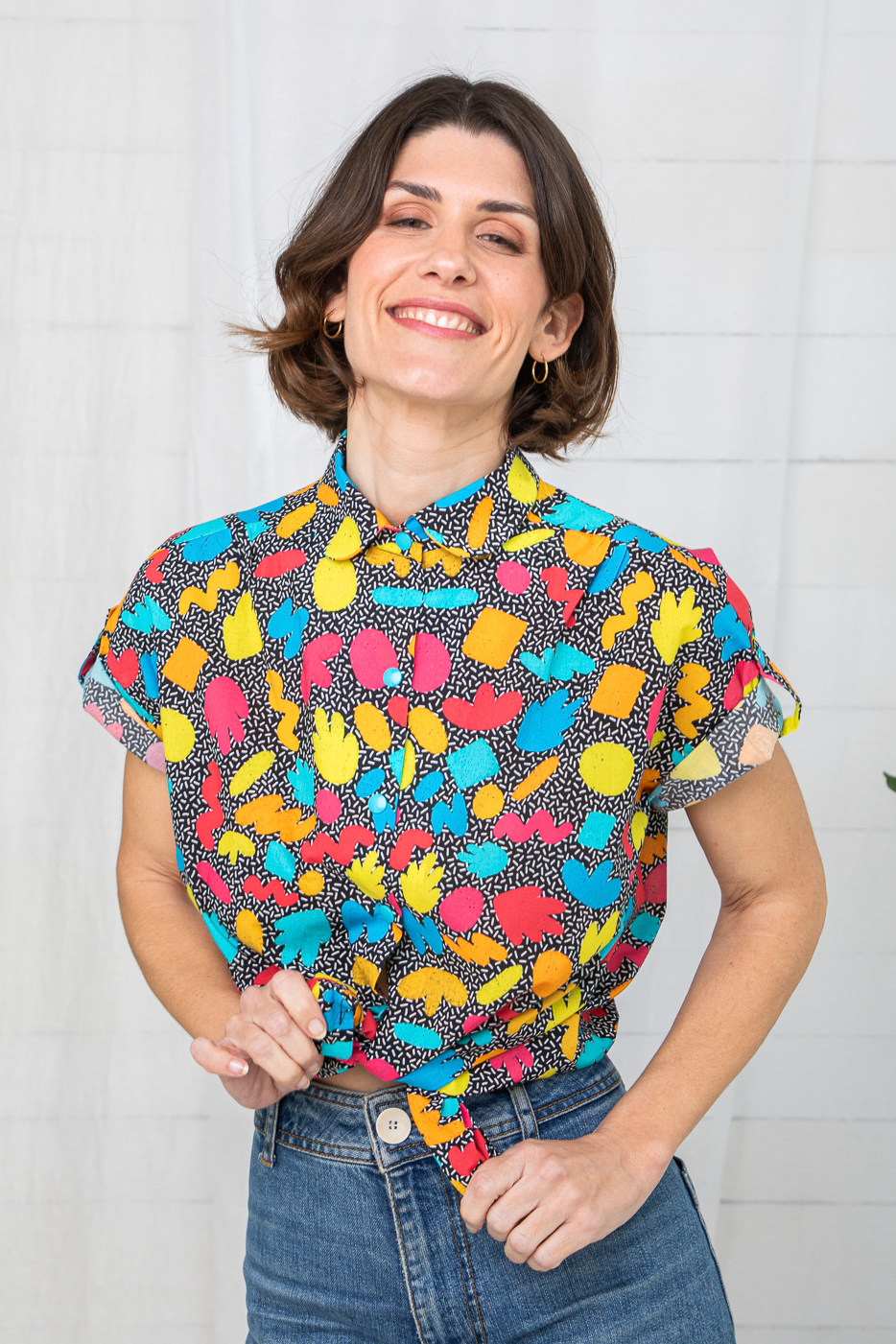Camisa Fluor Shapes
