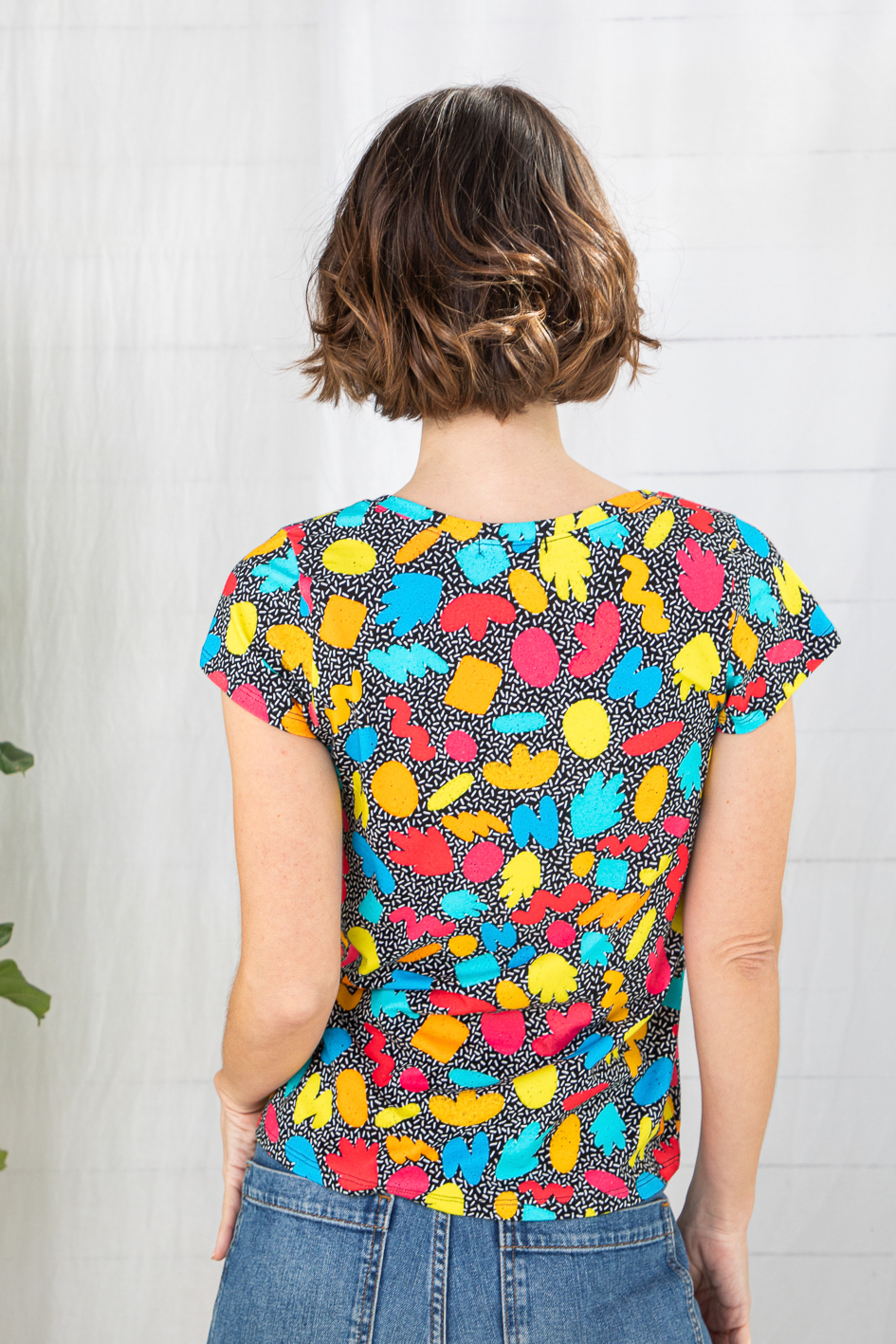 Top M/Corta Fluor Shapes