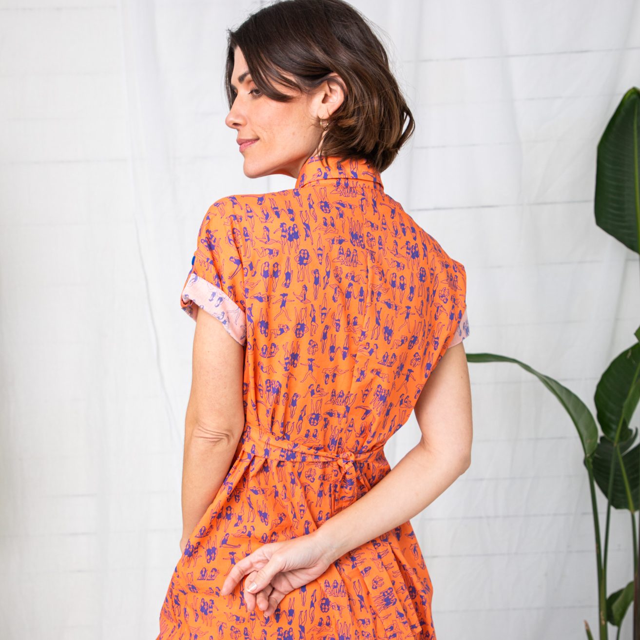 Vestido Camisero Vintage Swimmers