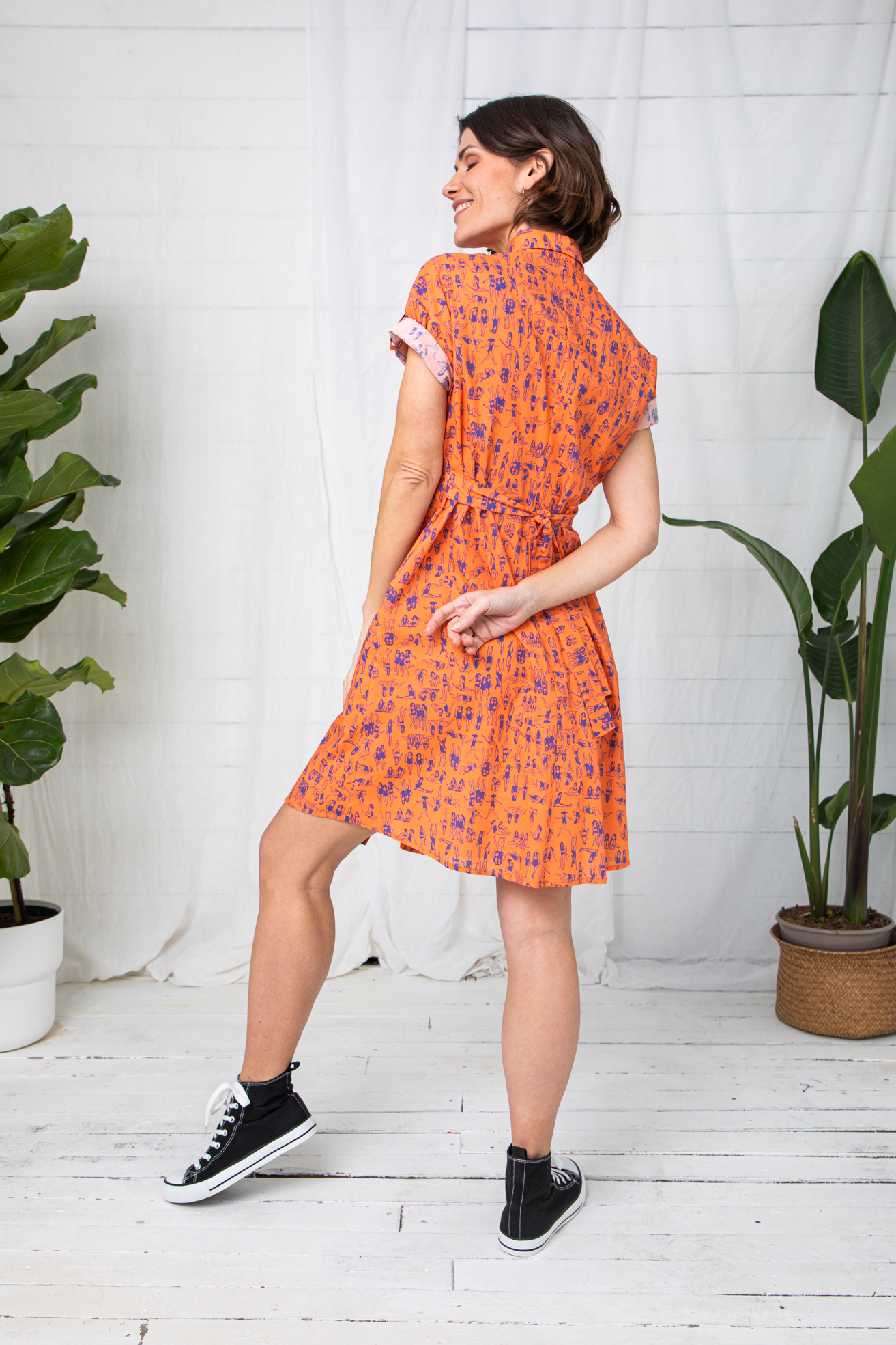 Vestido Camisero Vintage Swimmers