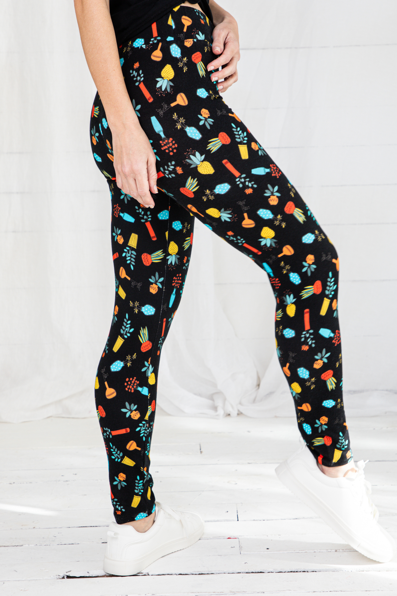Leggins Flower Vases