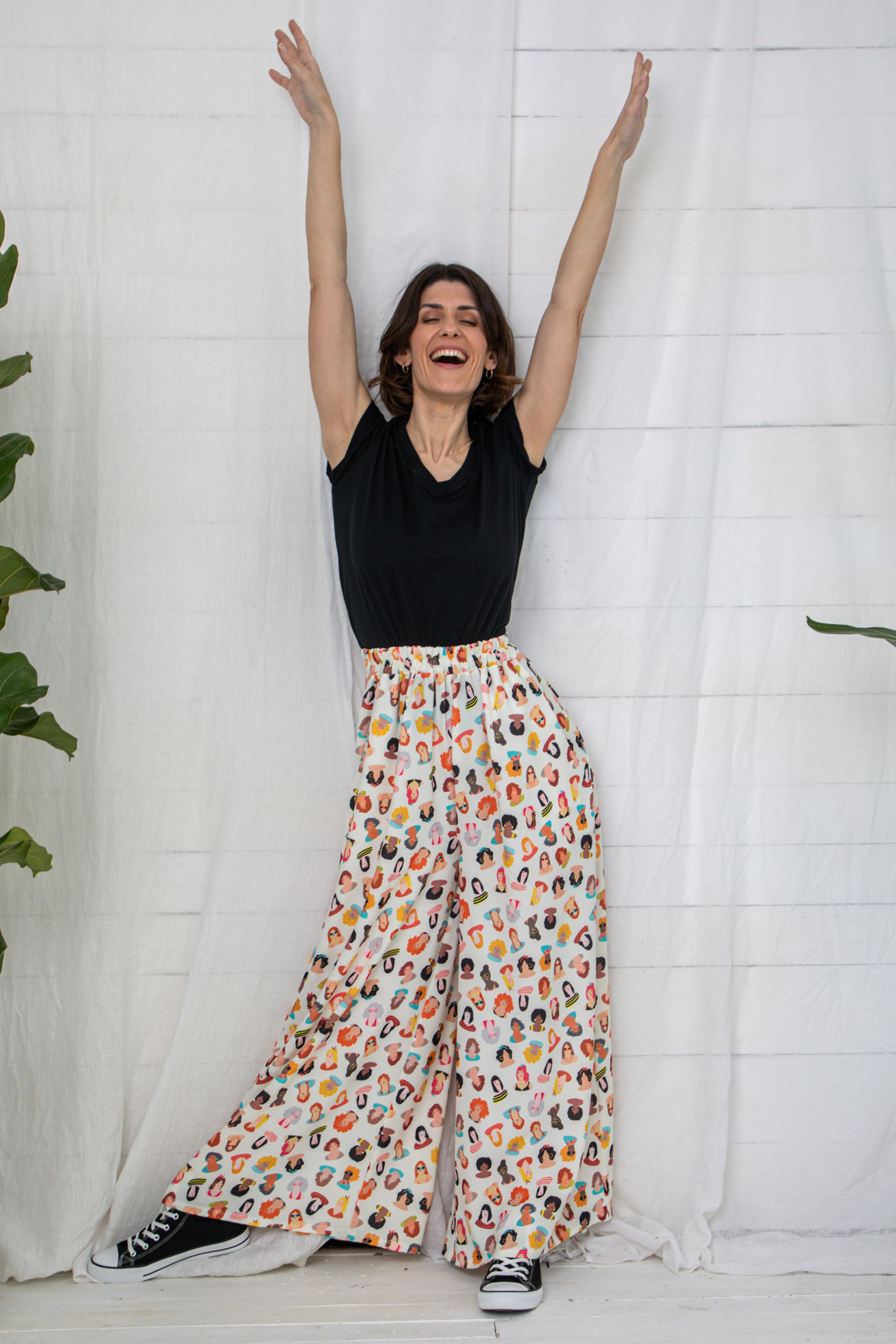Pantalon Palazzo Girly Girls