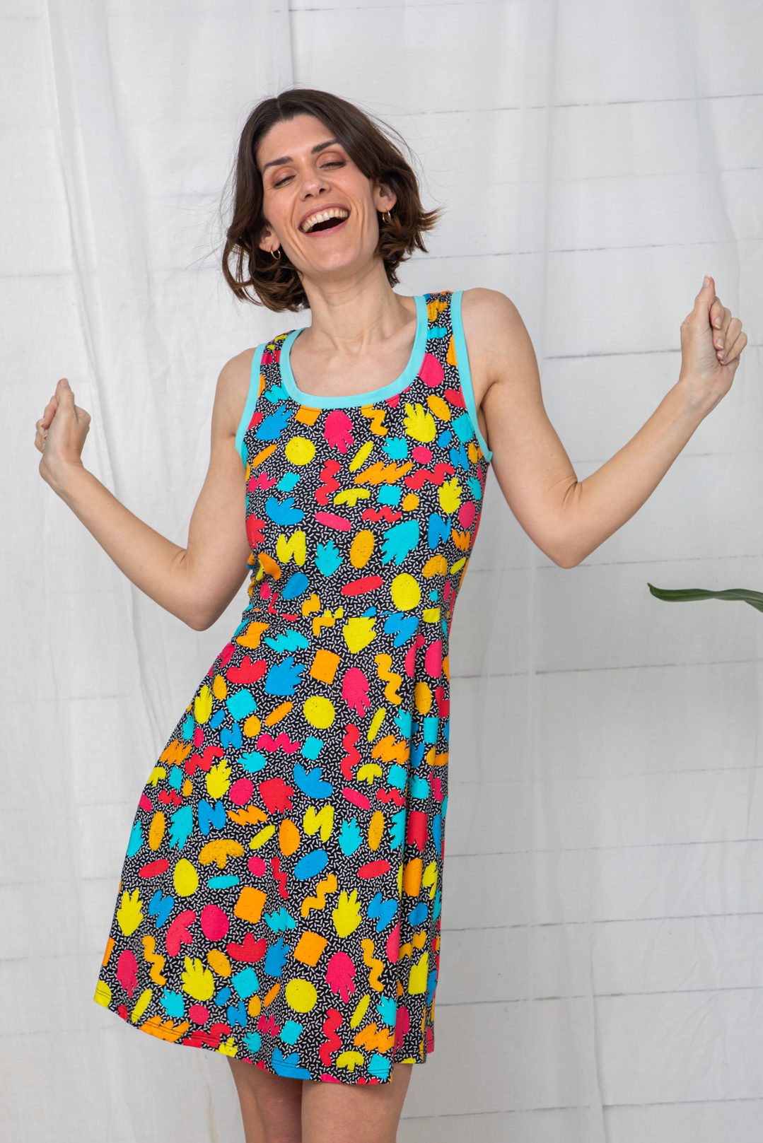 Vestido Punto Fluor Shapes