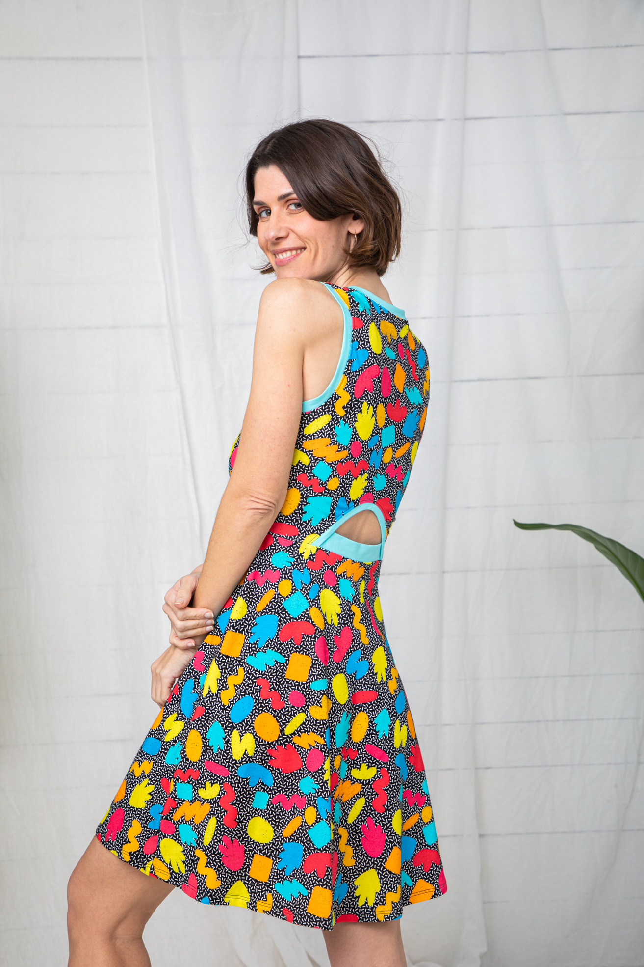 Vestido Punto Fluor Shapes