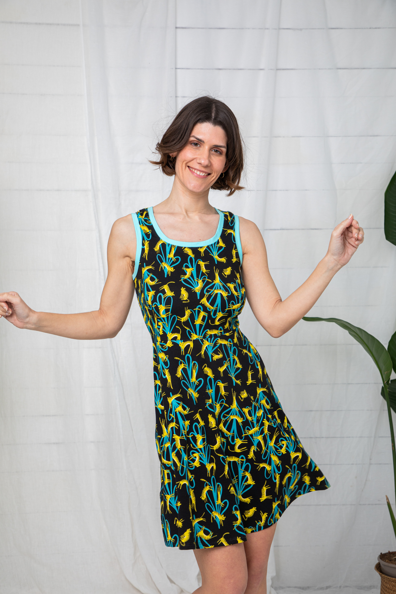 Vestido Punto Purry Tigers