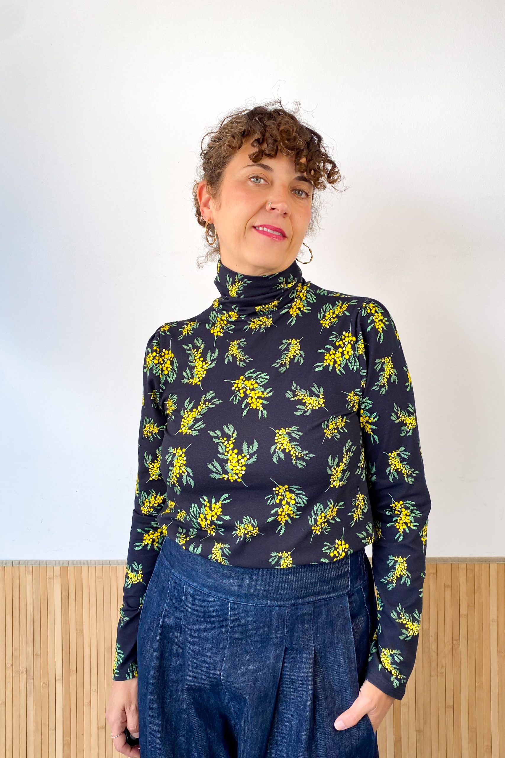 Top Cuello Alto Mimosa