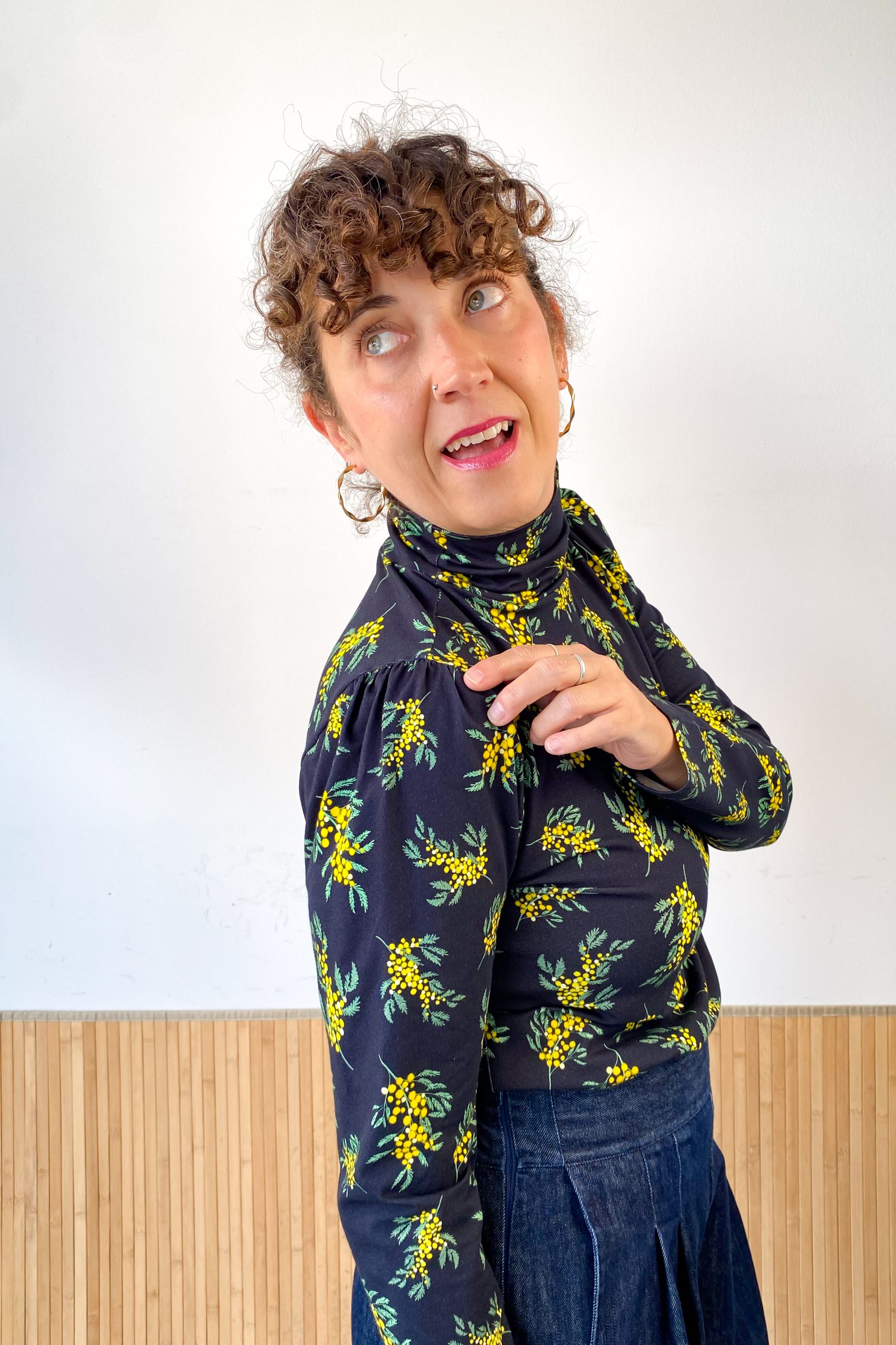 Top Cuello Alto Mimosa
