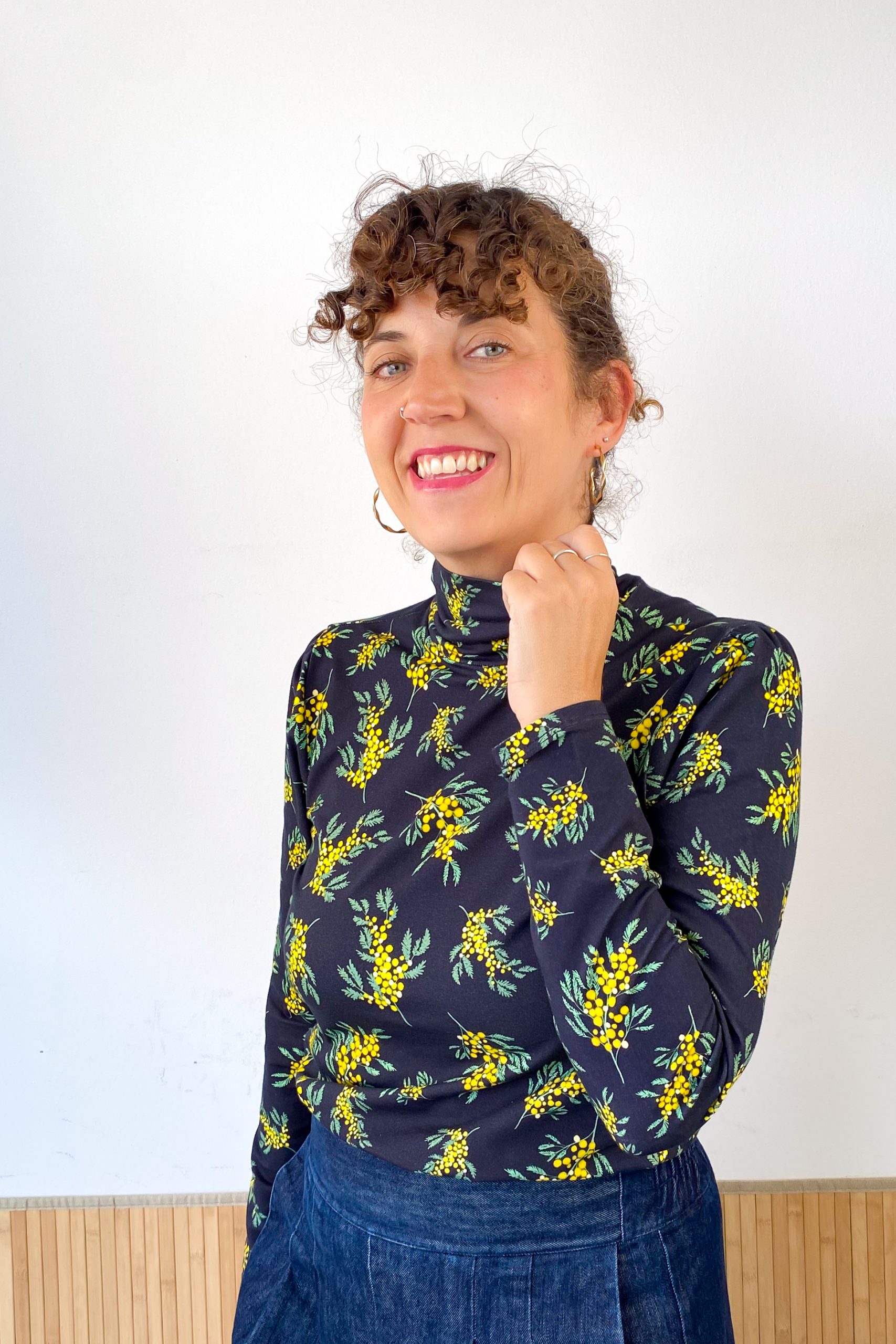 Top Cuello Alto Mimosa