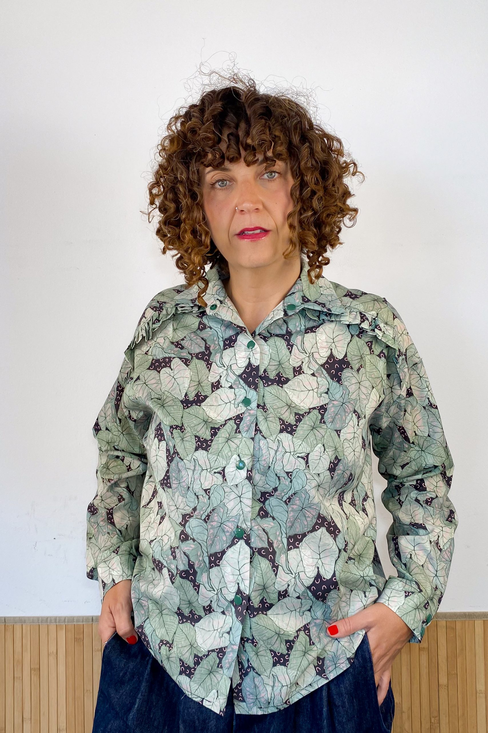 Camisa Volantes Caladium