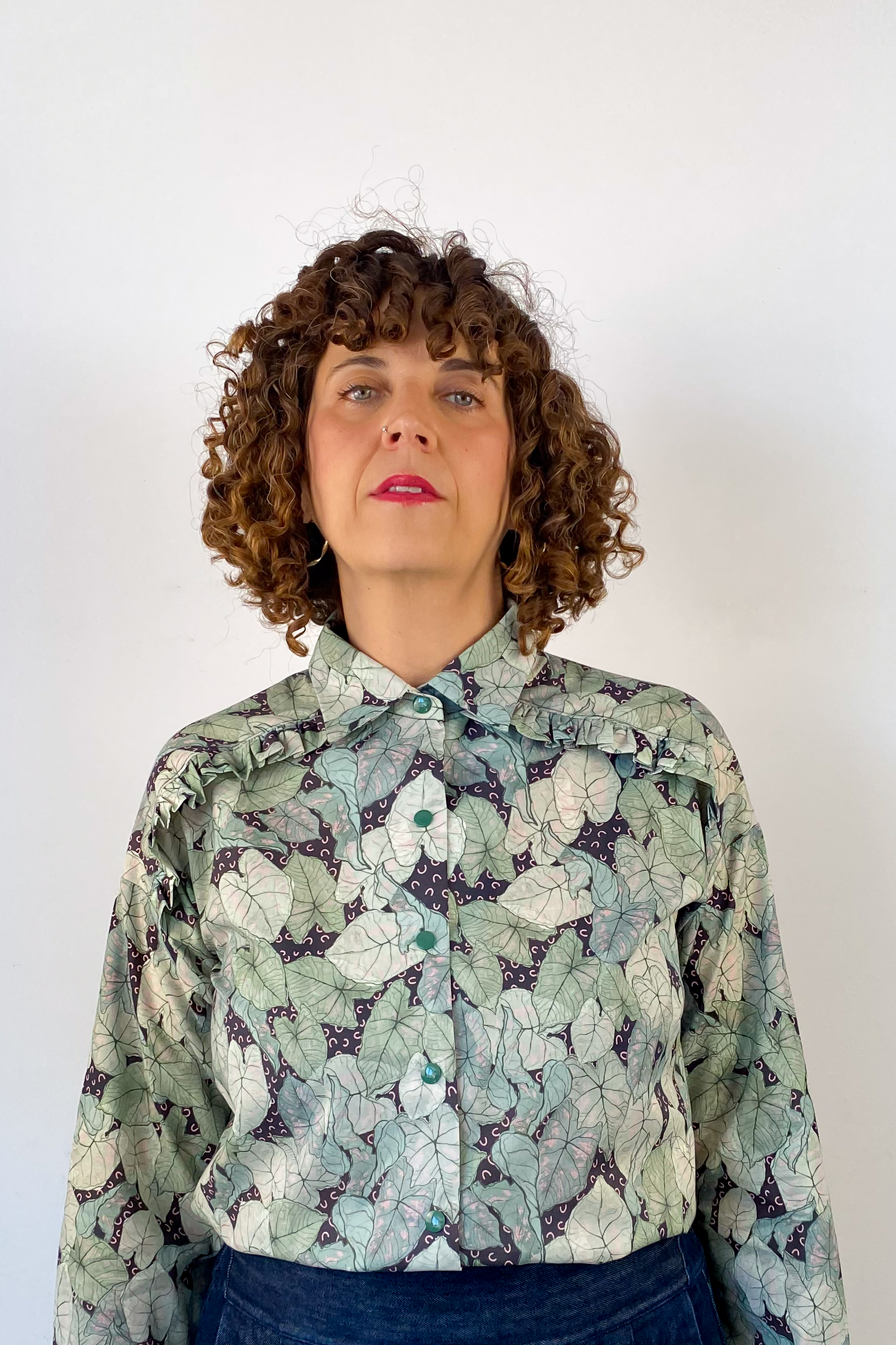 Camisa Volantes Caladium