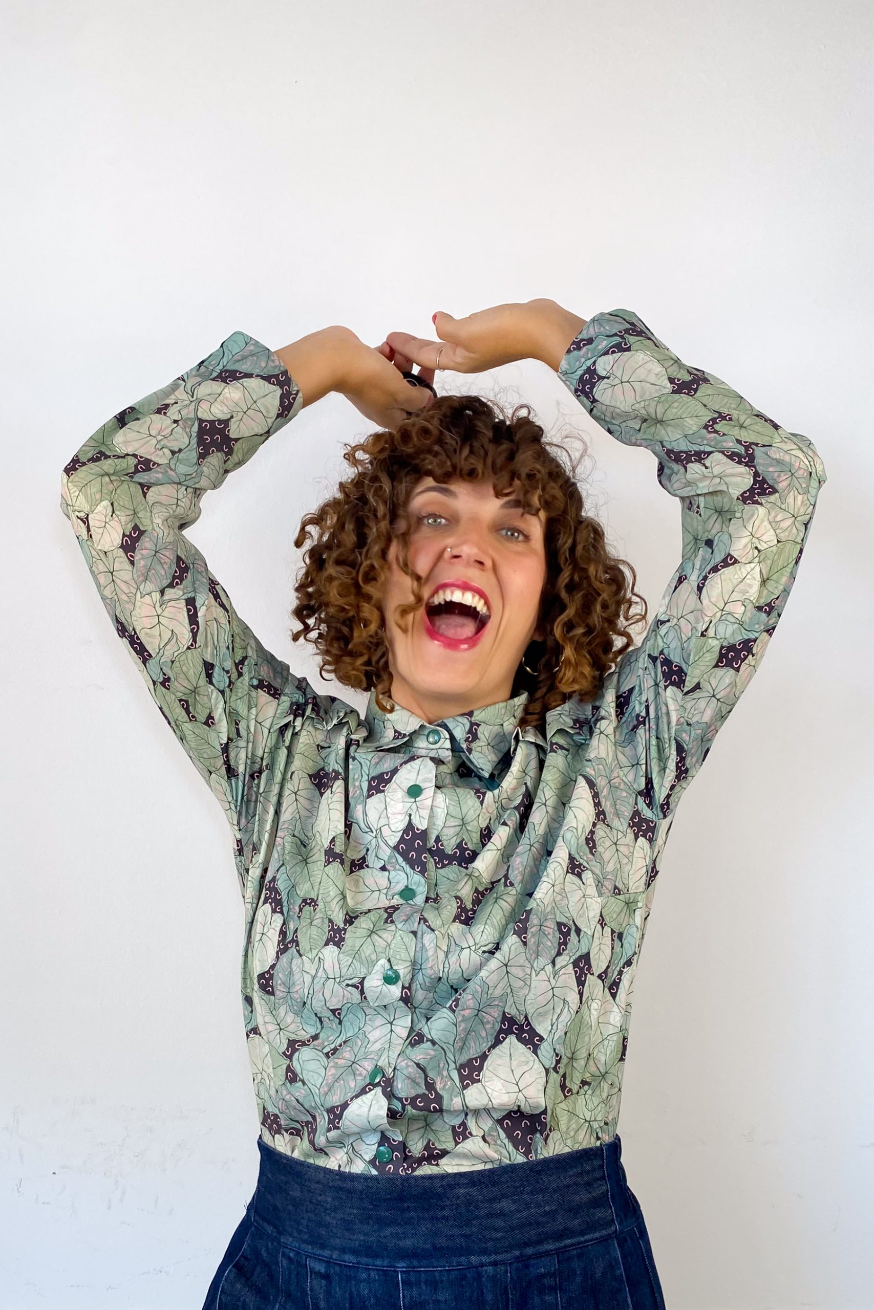 Camisa Volantes Caladium