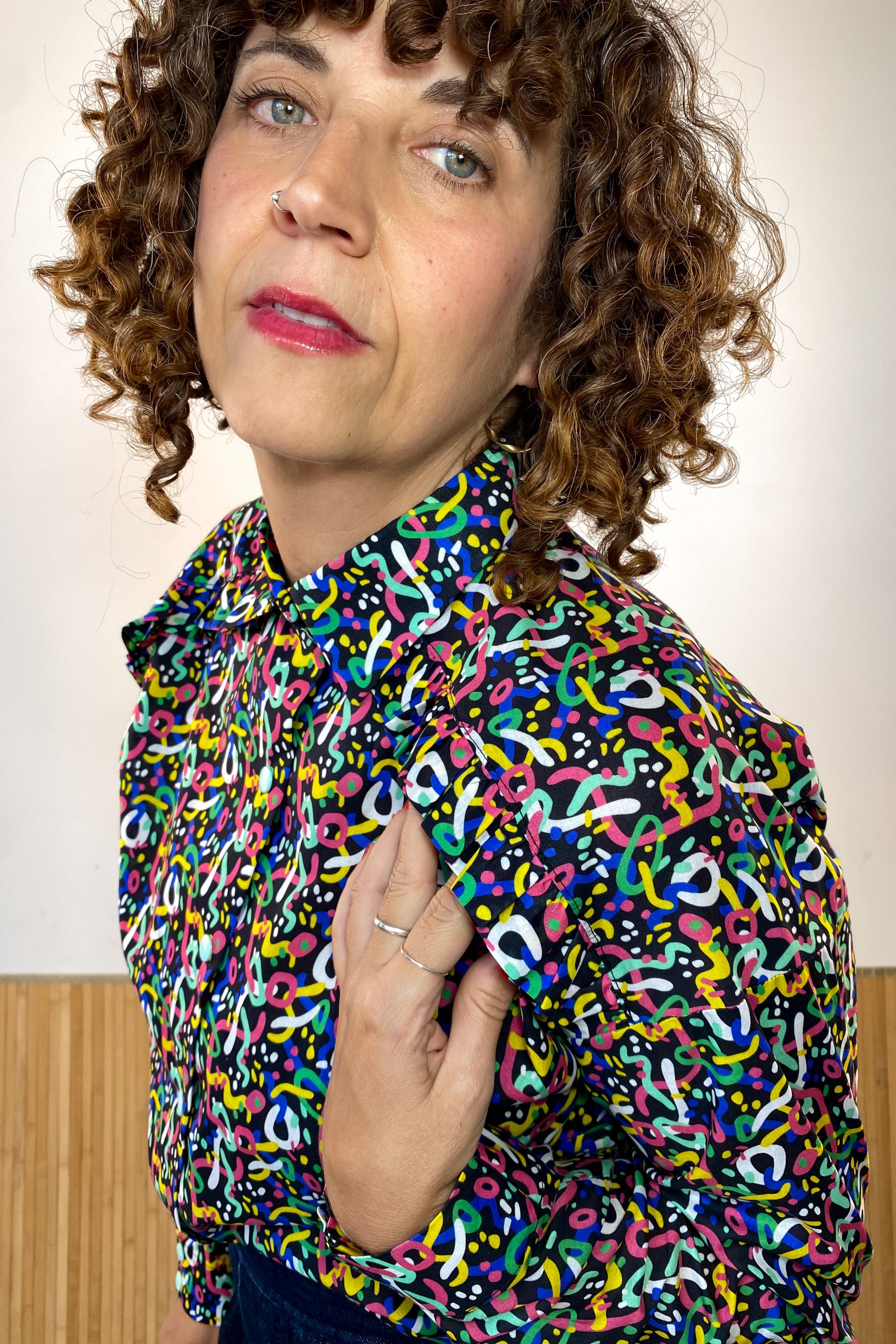 Camisa Volantes Serpentine