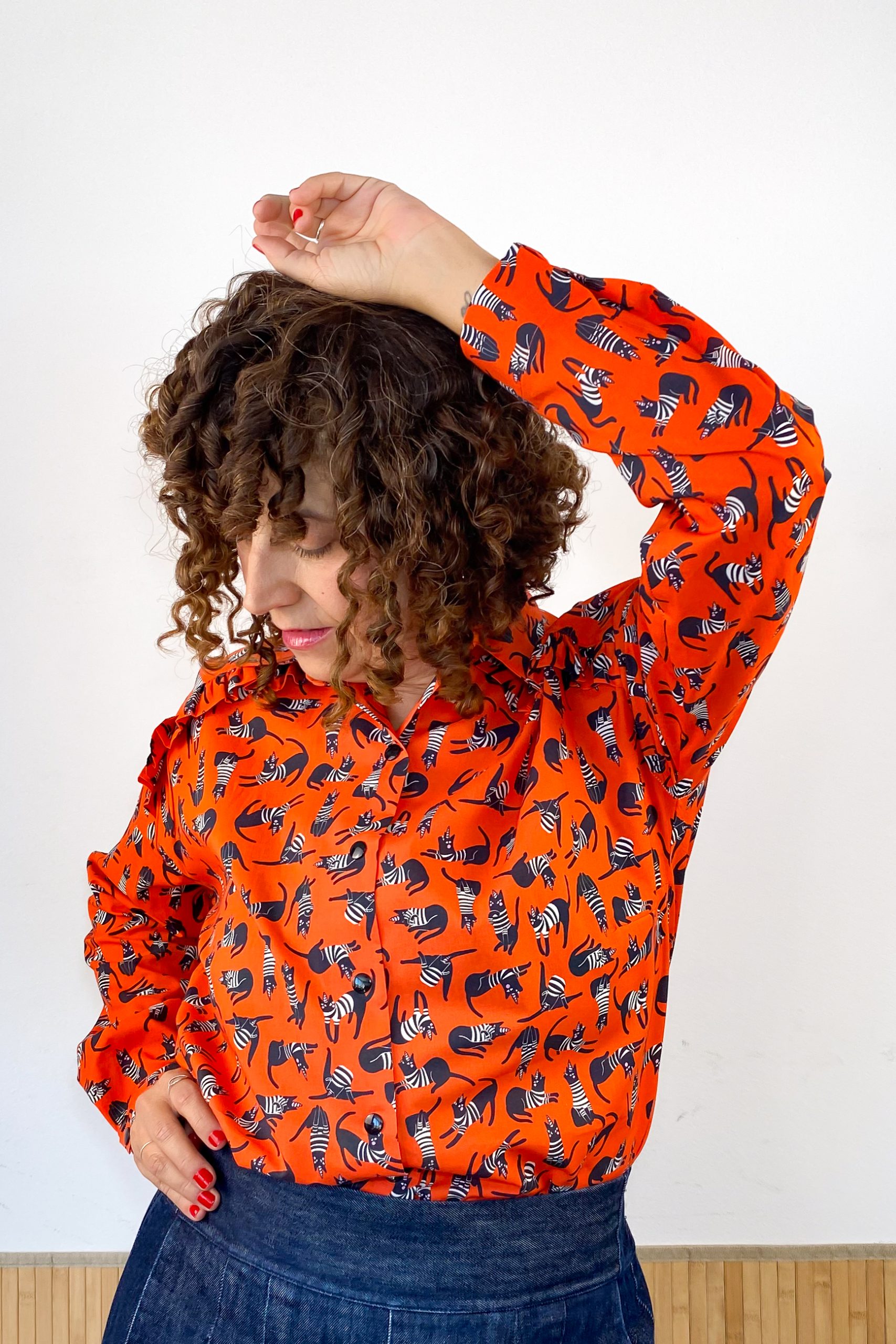 Camisa Volantes Caticorns