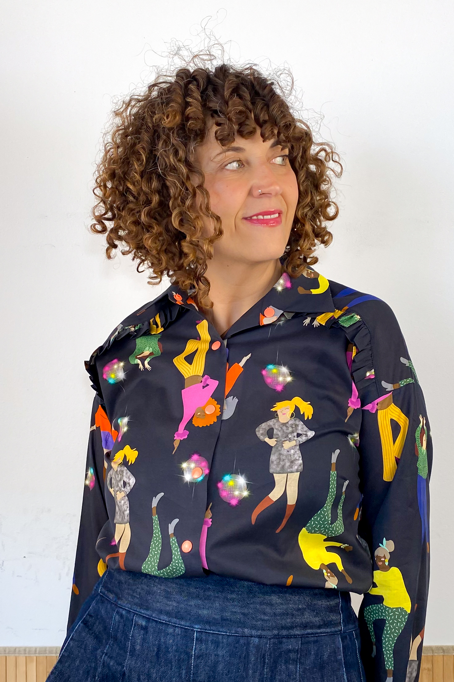 Camisa Volantes Dancing Queen