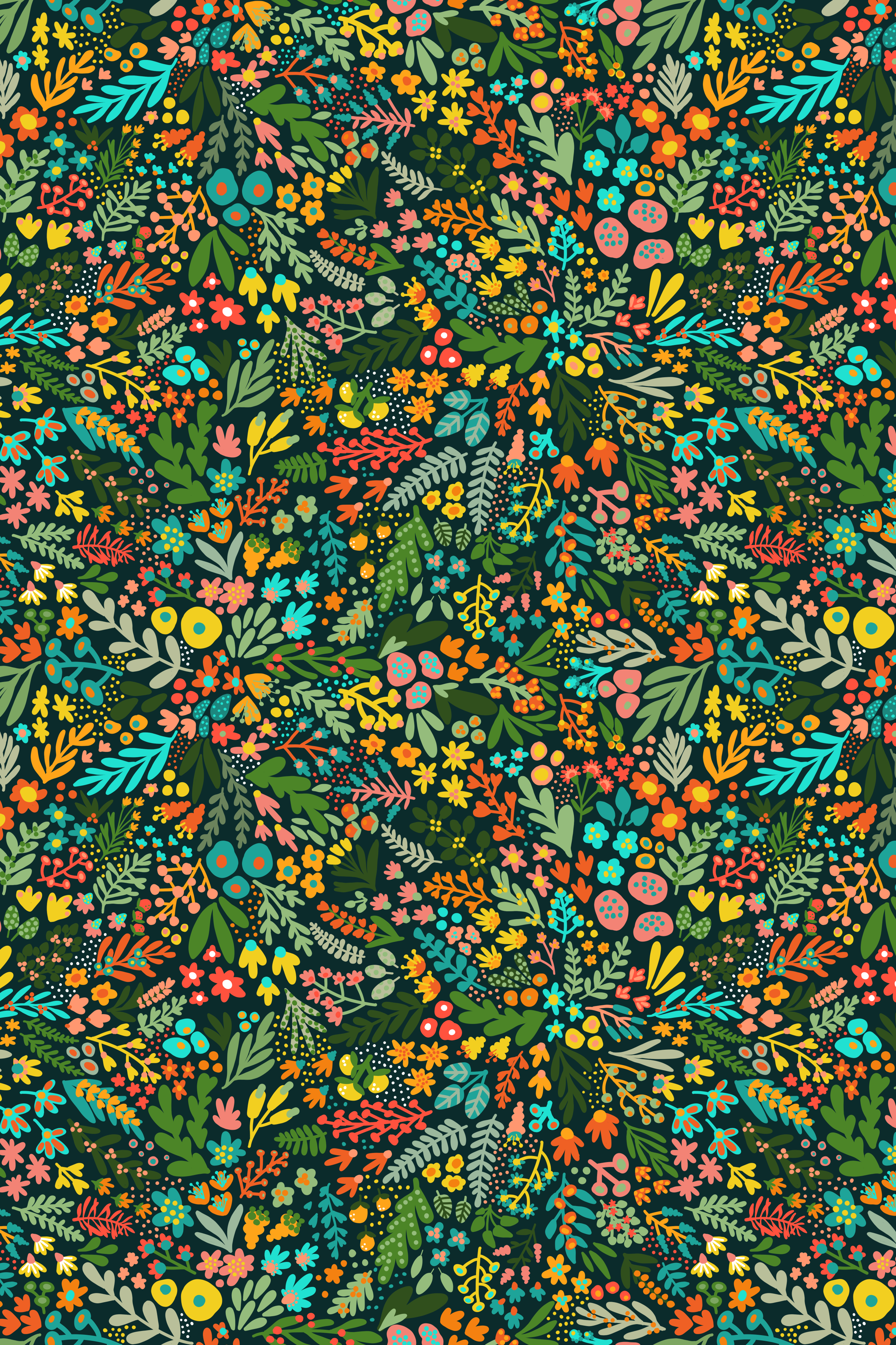 Pantalón Flower Tapestry
