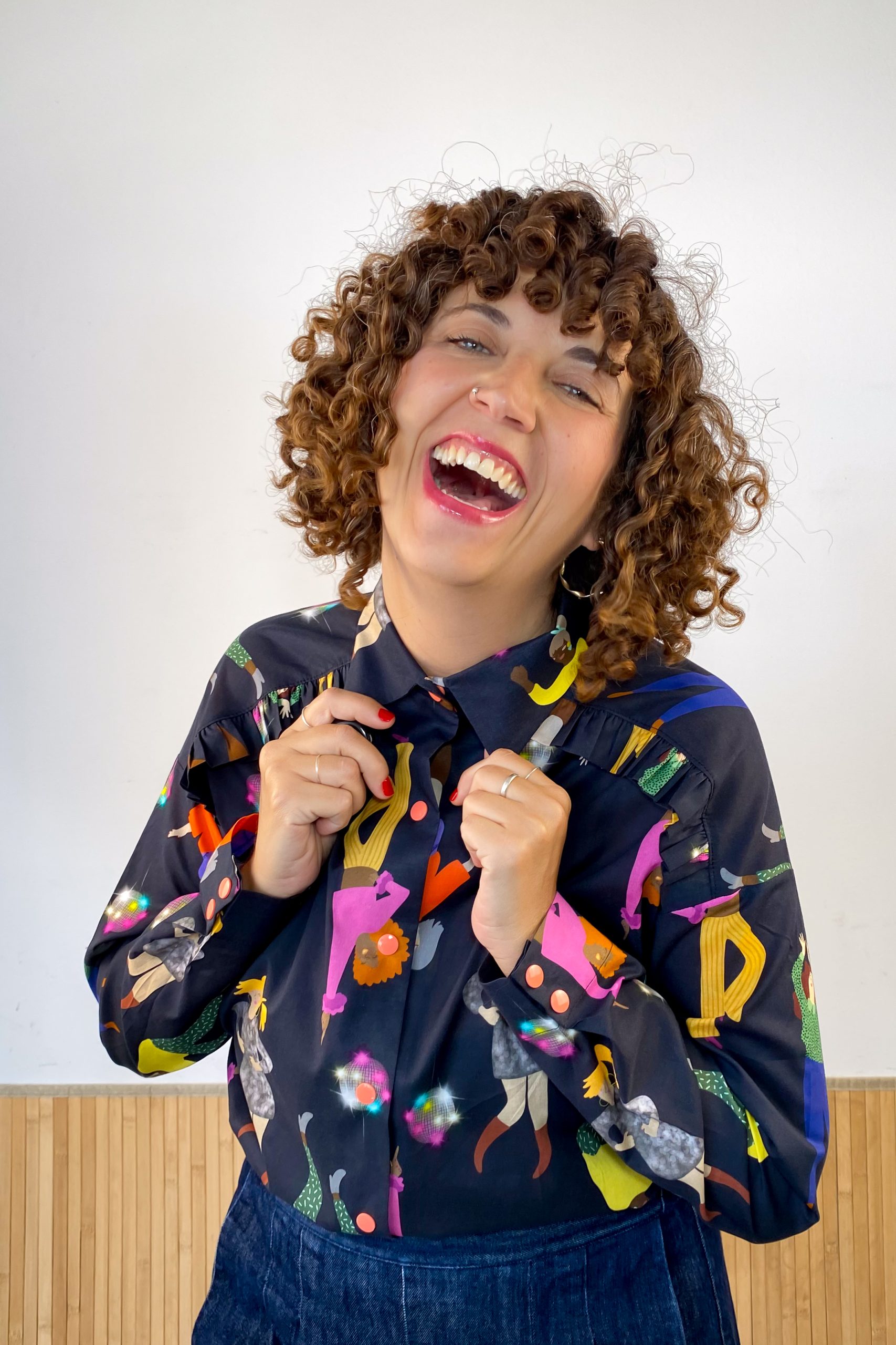 Camisa Volantes Dancing Queen