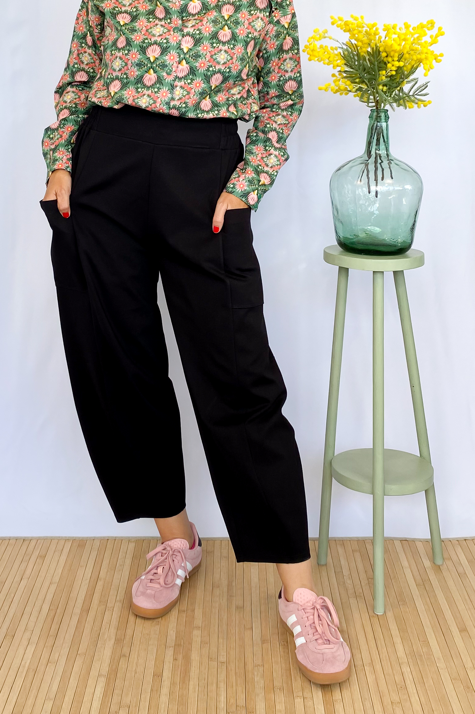 Pantalón Balón Punto Negro