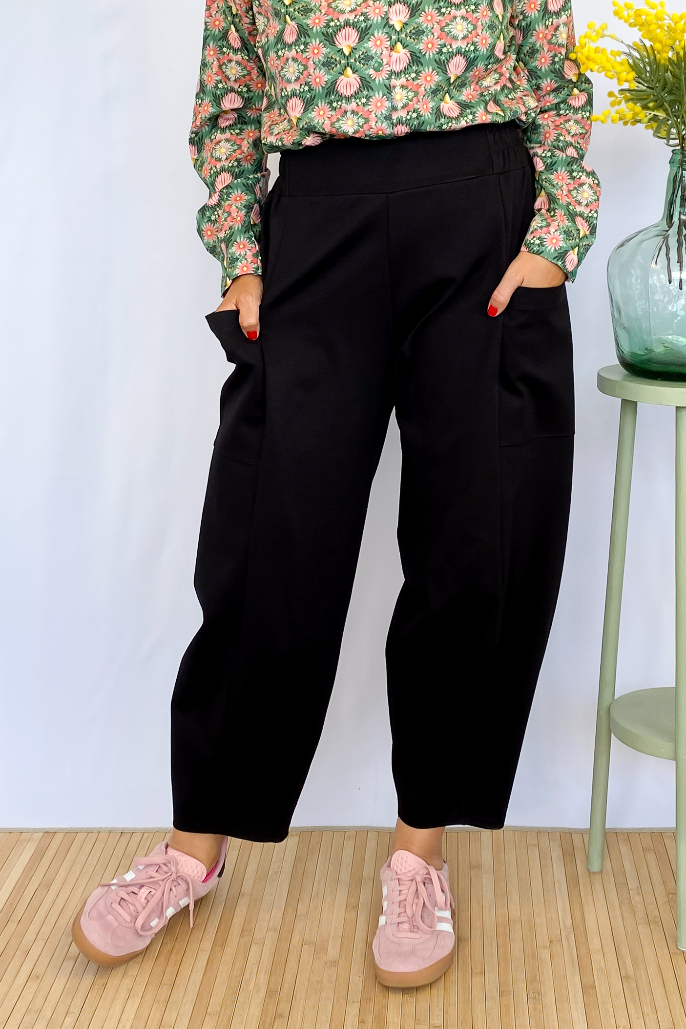 Pantalón Balón Punto Negro